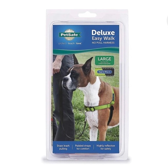 PetSafe Dog New Petsafe Deluxe Easy Walk Nylon Reflective No Pull